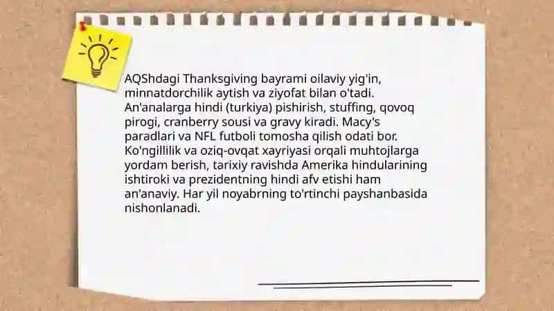 Traditions of English Speaking Countries 4