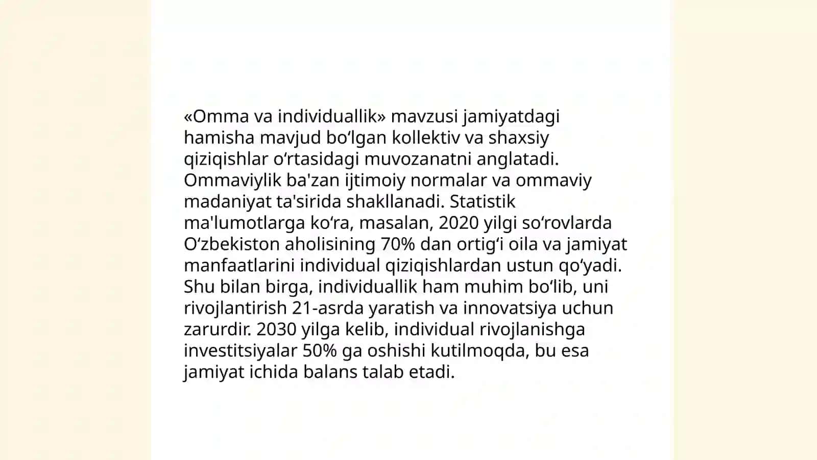 Omma psixalogiyasi 4