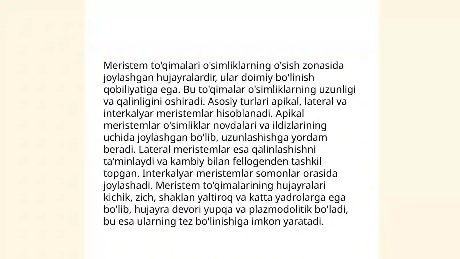 Õsimlik tõqimalari botanika 4