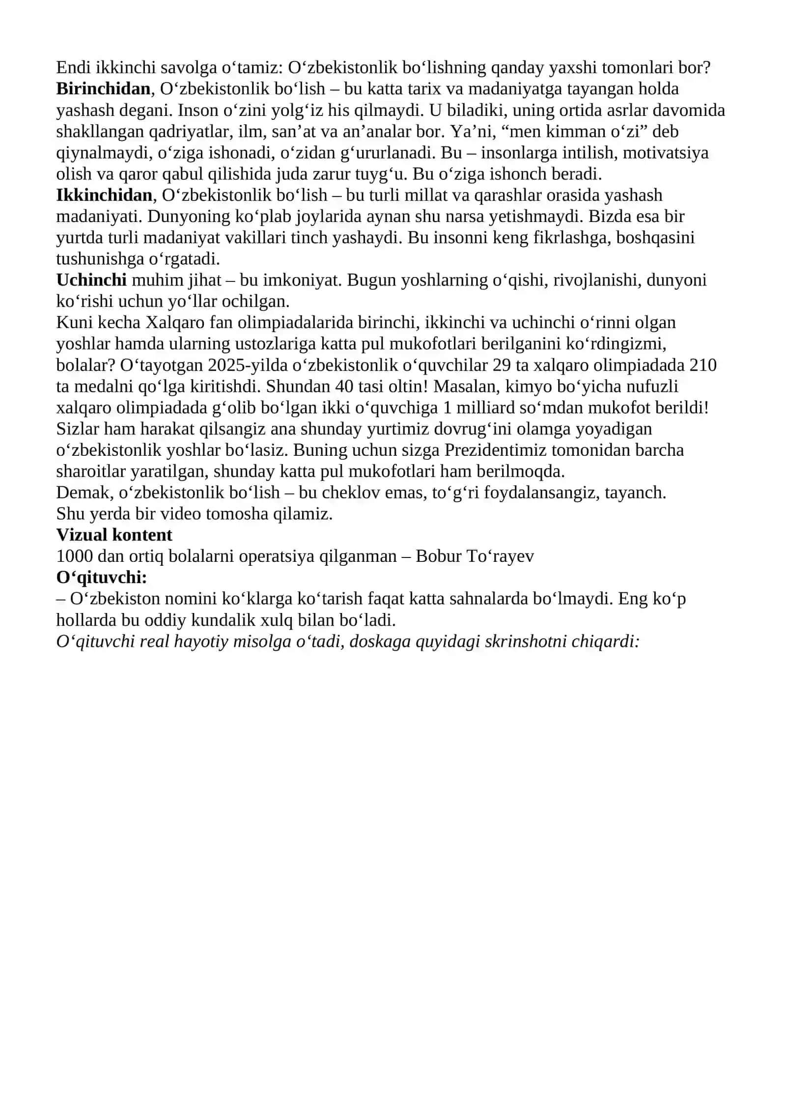 "Kelajak soati" 17-mavzu 4
