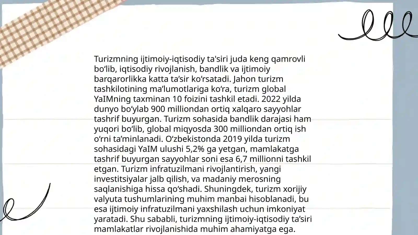 Turizm mazmuni va mohiyati 4