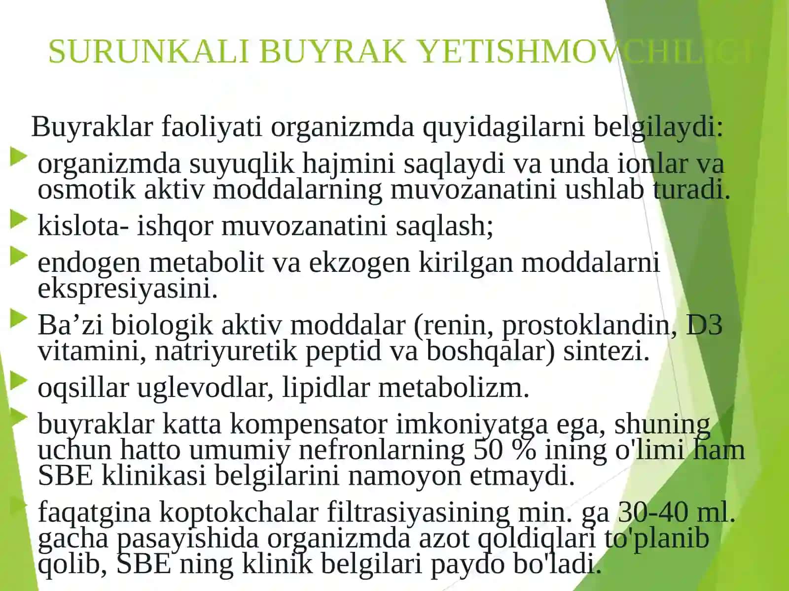 SURUNKALI BUYRAKYETISHMOVCHILIGI 4