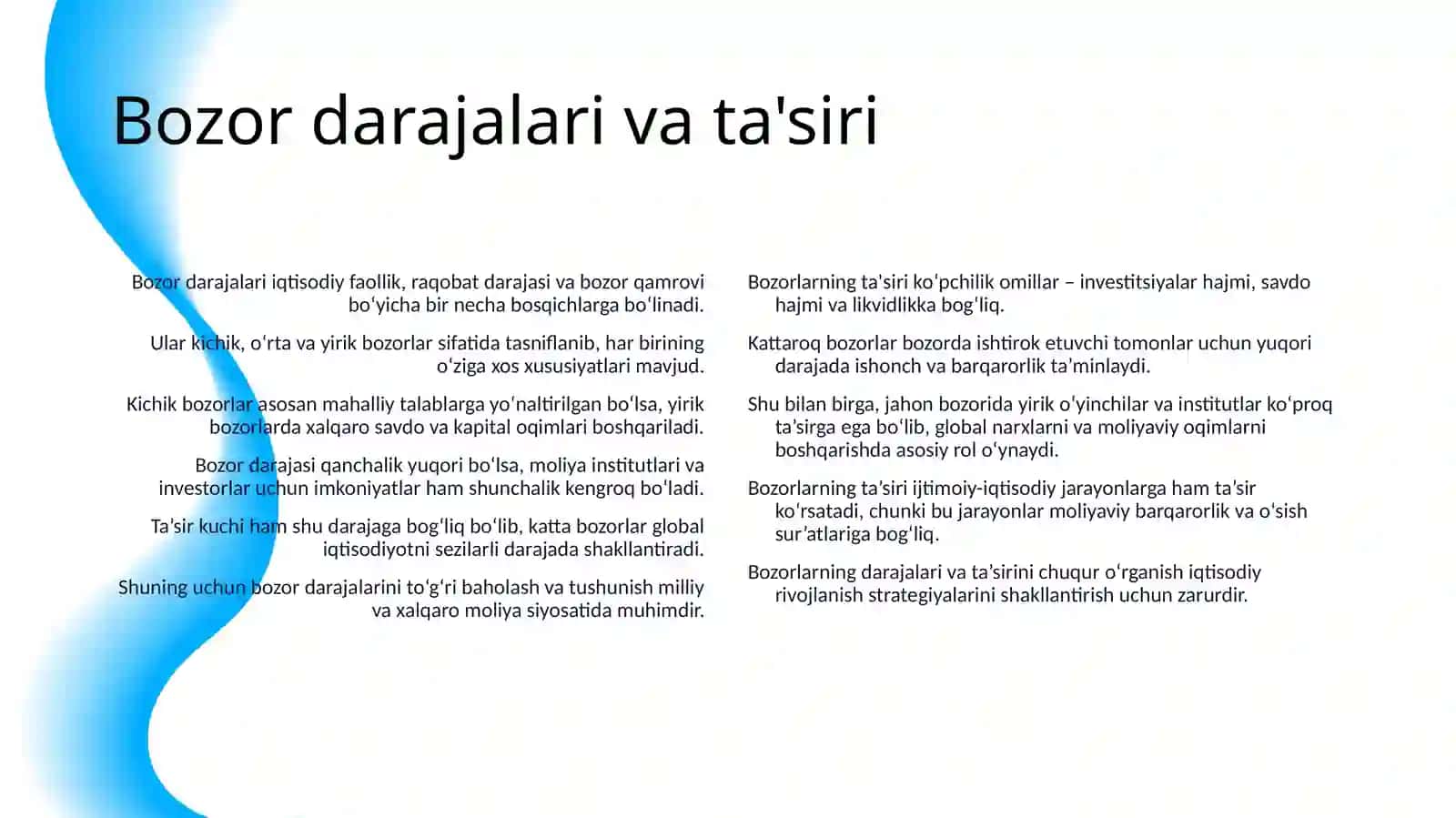 GLOBAL MOMOLARNING MEZONLARI VA DARAJALARI 4