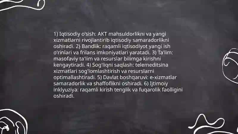 Axborotlashgan jamiyat va uning istiqbollari 4