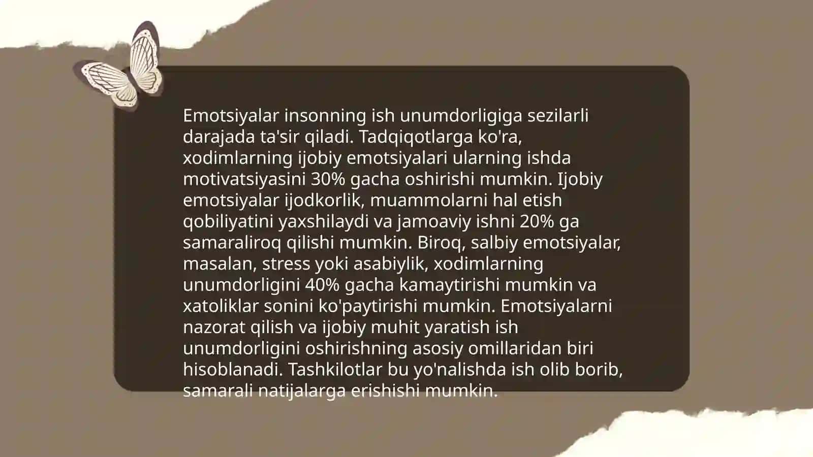 Emotsionallikning inson hayot faoliyatiga ta'siri 4