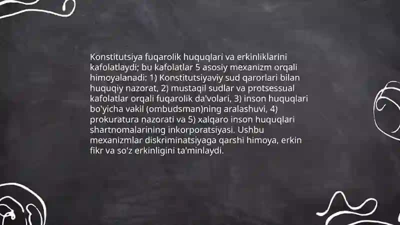 Konstitutsiya erkin va farovon hayot garovi 4