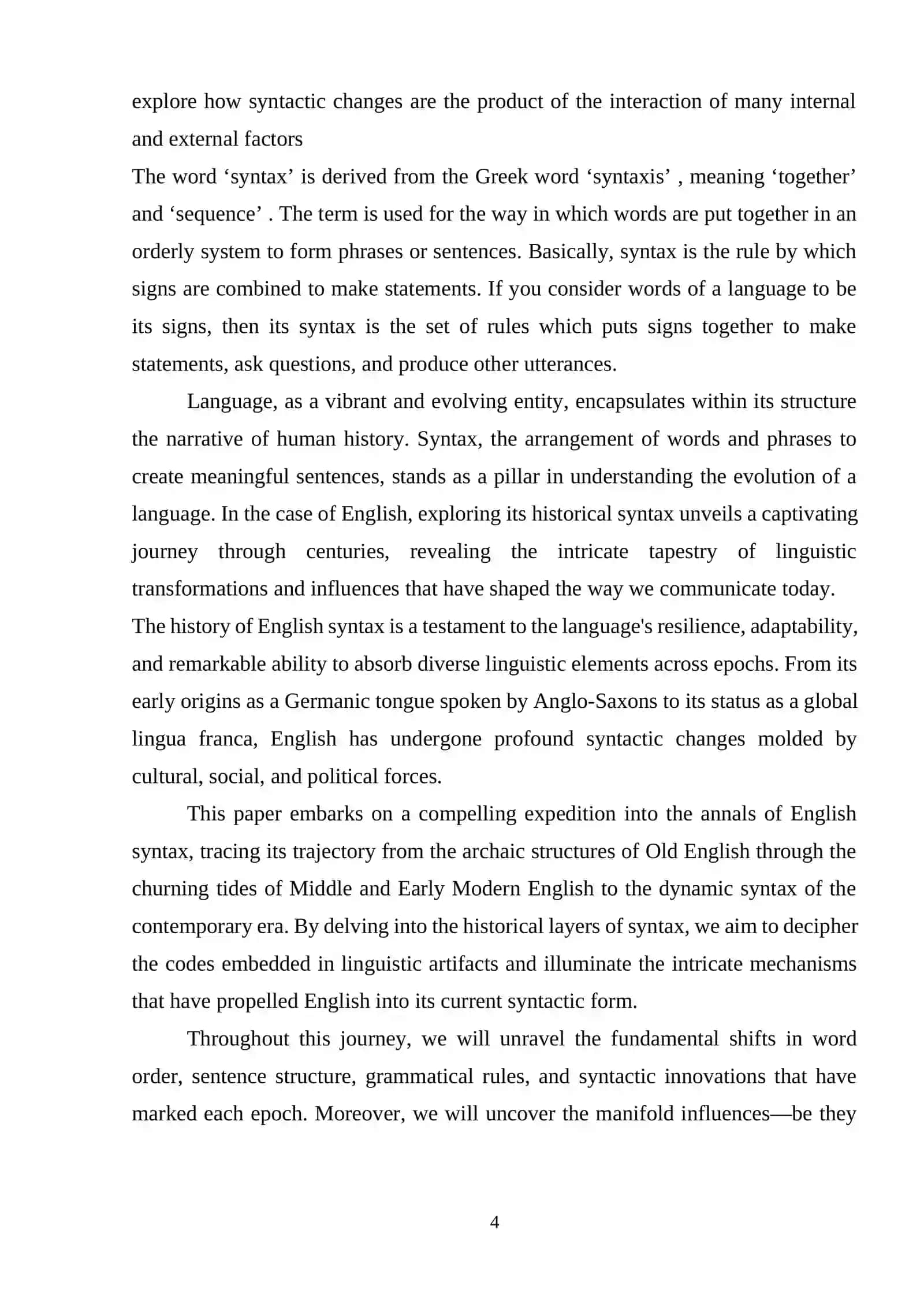 SUFFIXATION AS A WAY OF WORD FORMATION IN MODERN ENG-LISH. 4