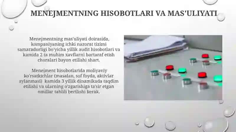 Moliyaviy hisobotlarning shaffofligi 4