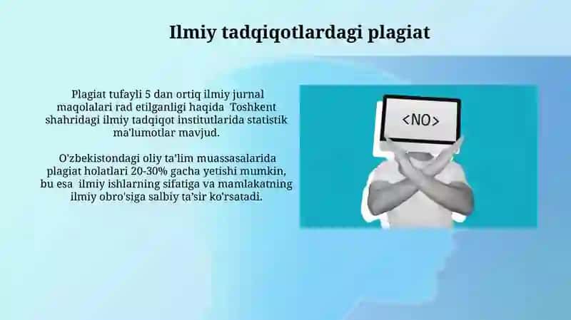 Plagiat va uning salbiy oqibatlari 4