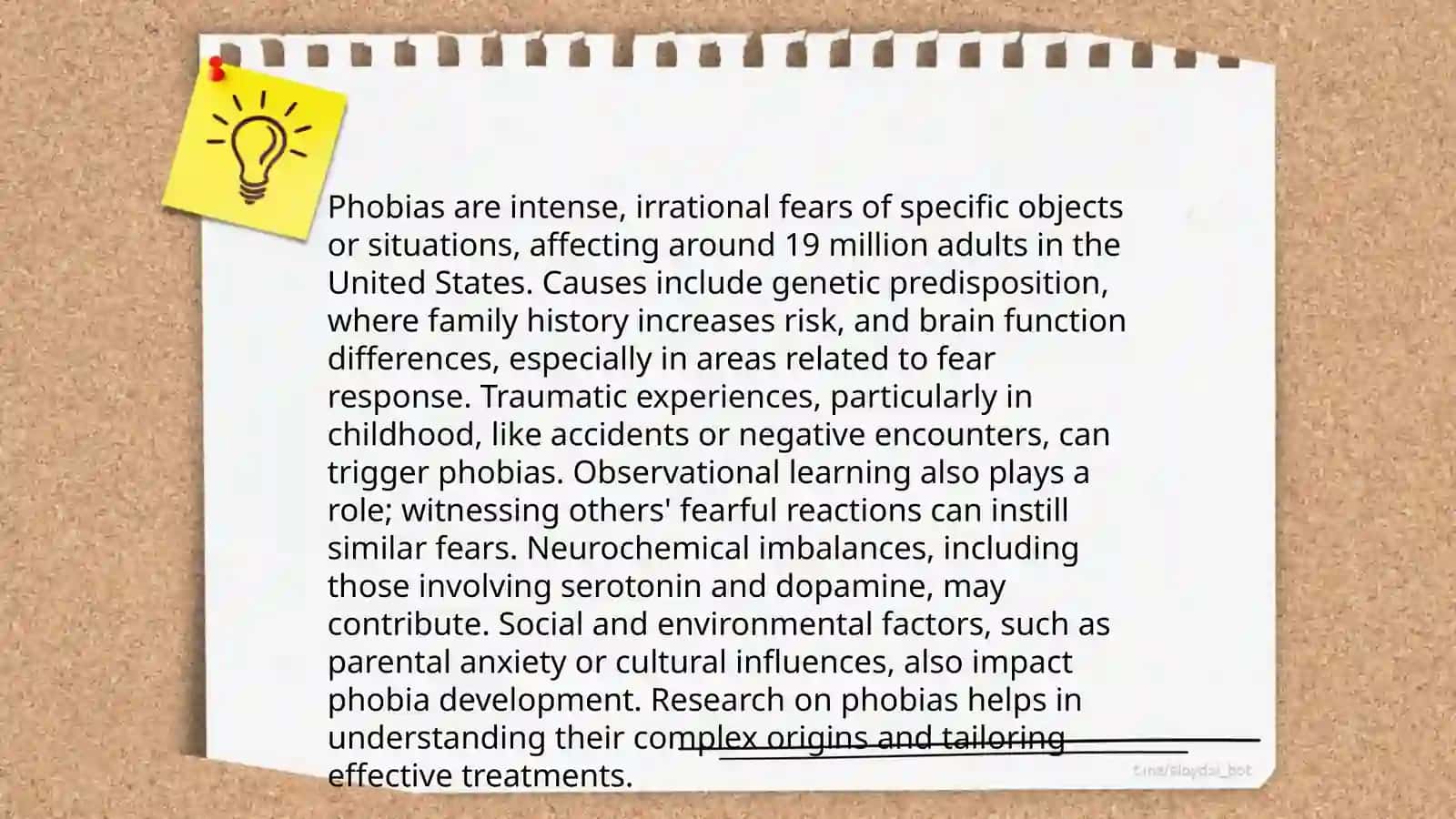 Fears and Phobias 4