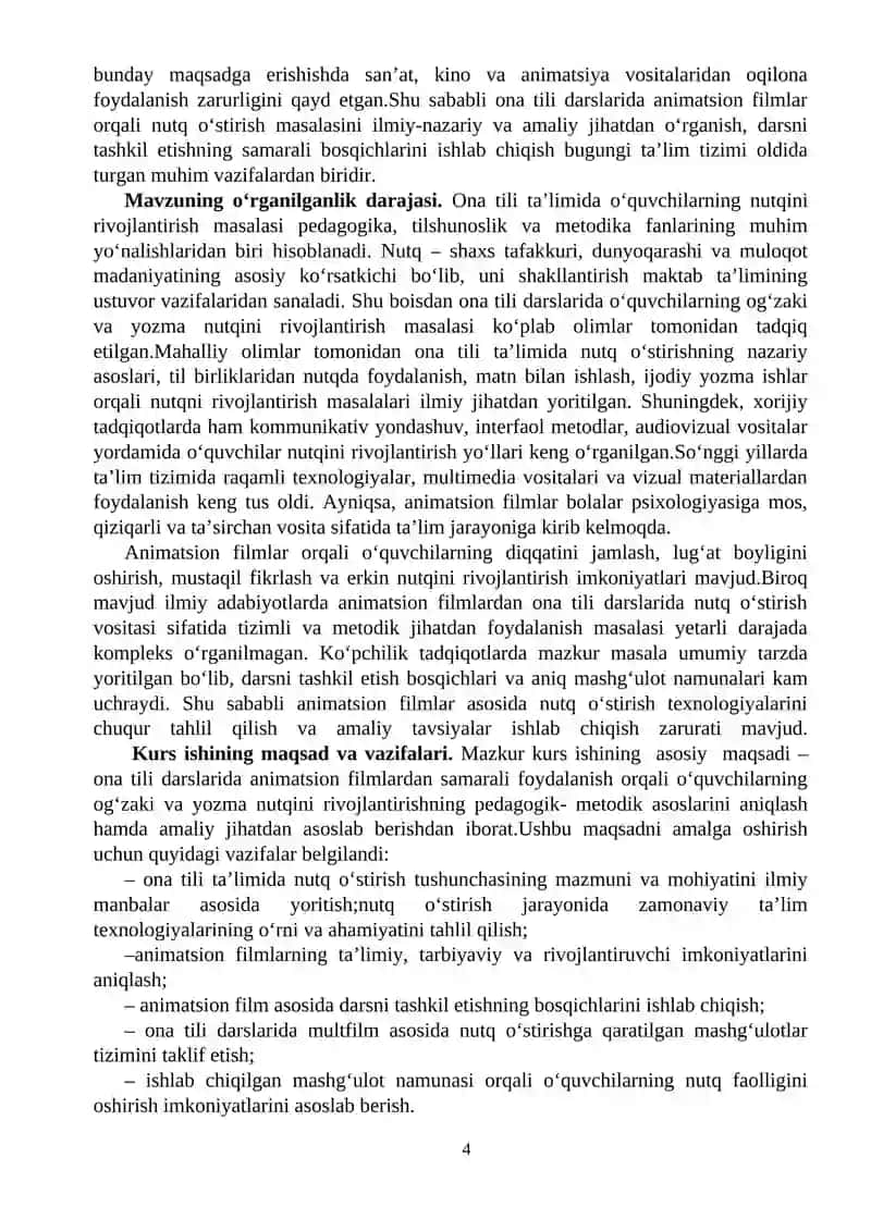 Animatsion filmlar orqali nutq oʻstirish metodikasi 4