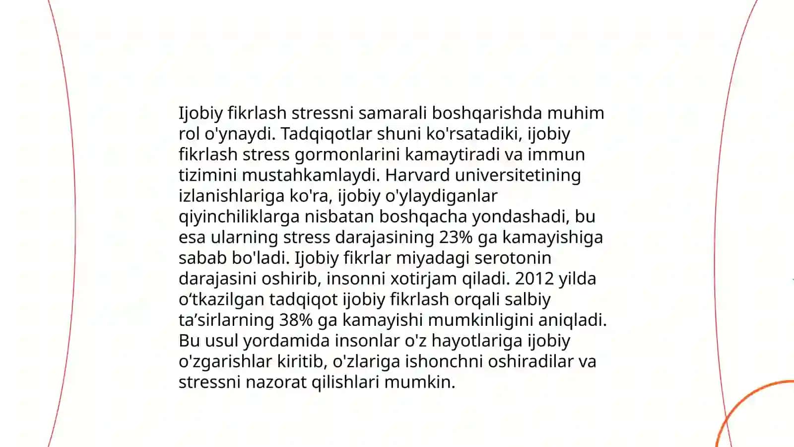 Ijobiy fikrlashning kuchi 4