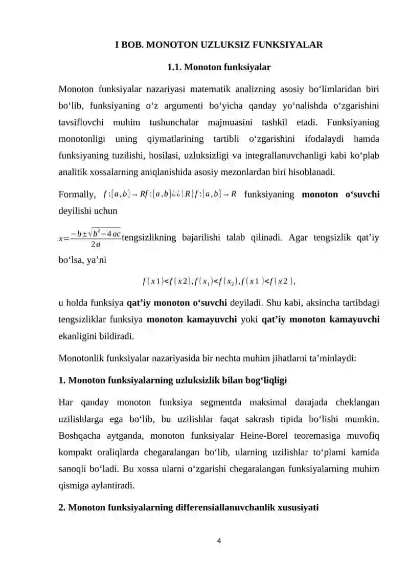 O‘zgarishi chegaralangan funksiyalar 4