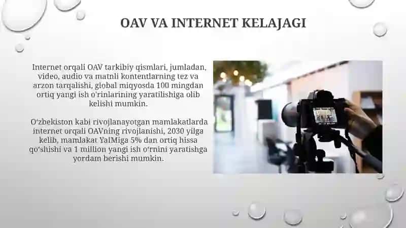 Media maydon va internet imkoniyatlari 4