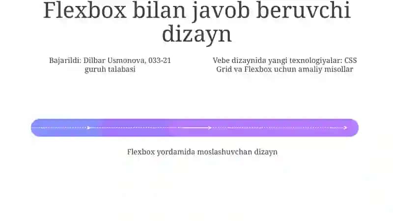 CSS Grid va Flexboxga kirish 4