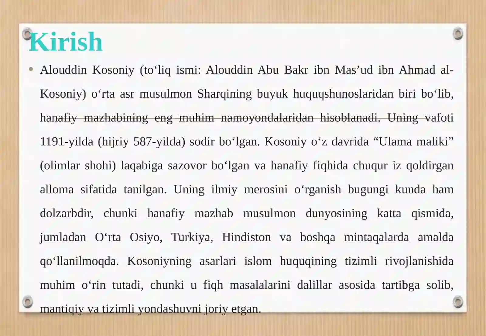 ALOUDDIN KOSONIY 4