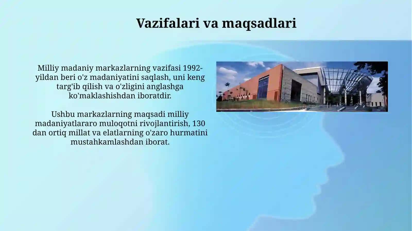 Milliy-madaniy markazlar faoliyati 4