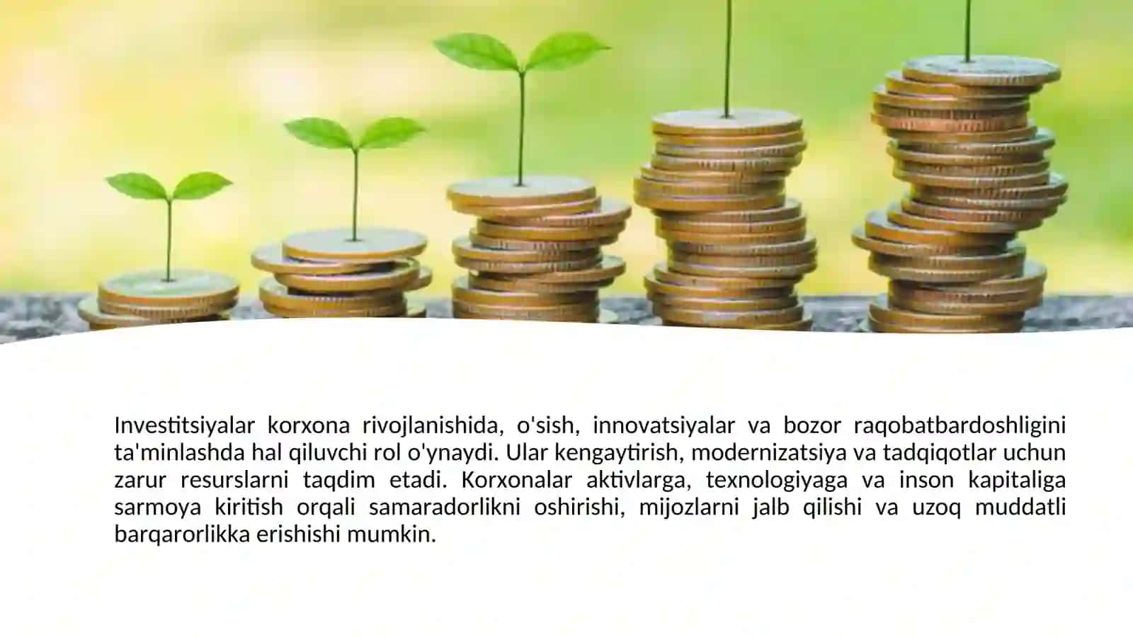 XORIJIY INVESTITSIYALAR 4