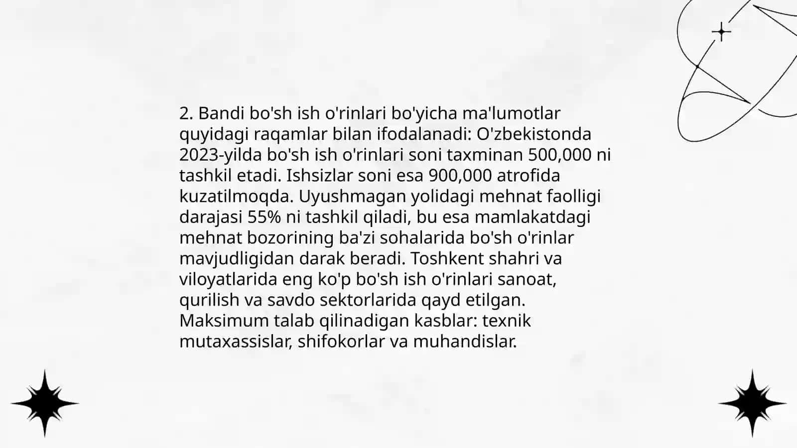 Bandi ishsizligi sabablari 4