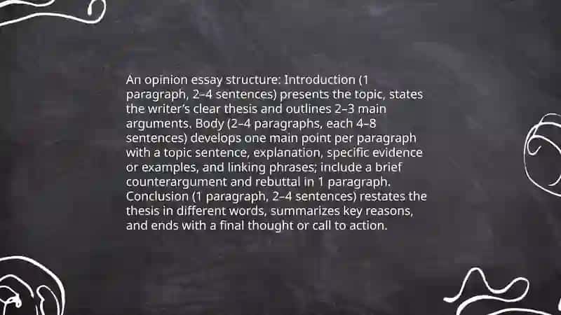 Types of essay: opinion essay 4