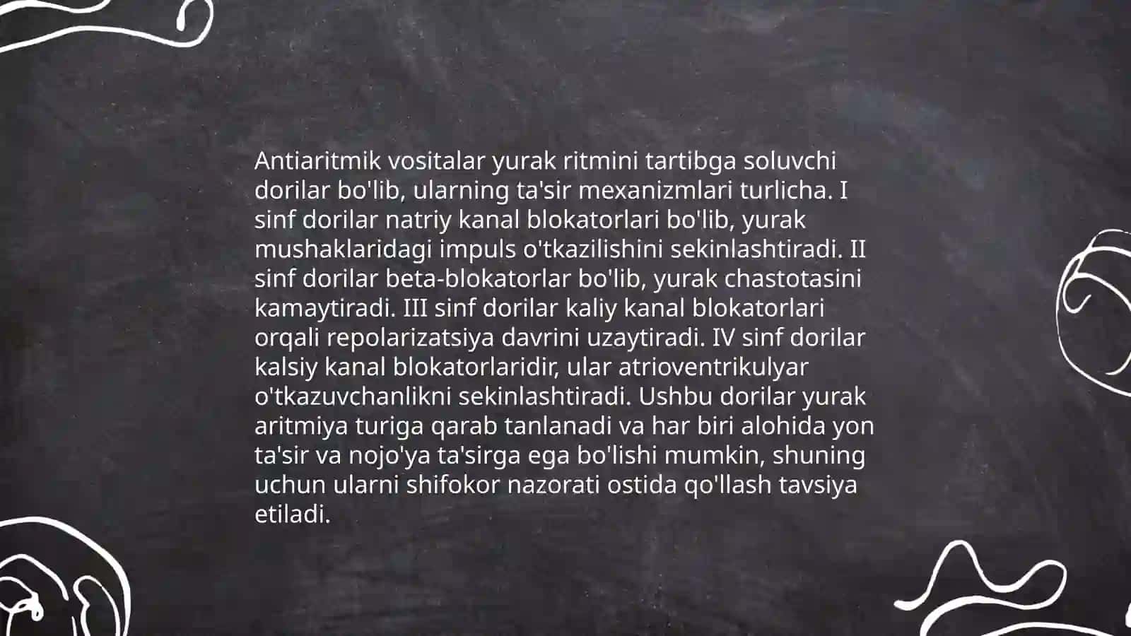 Antiaritmik vositalar 4