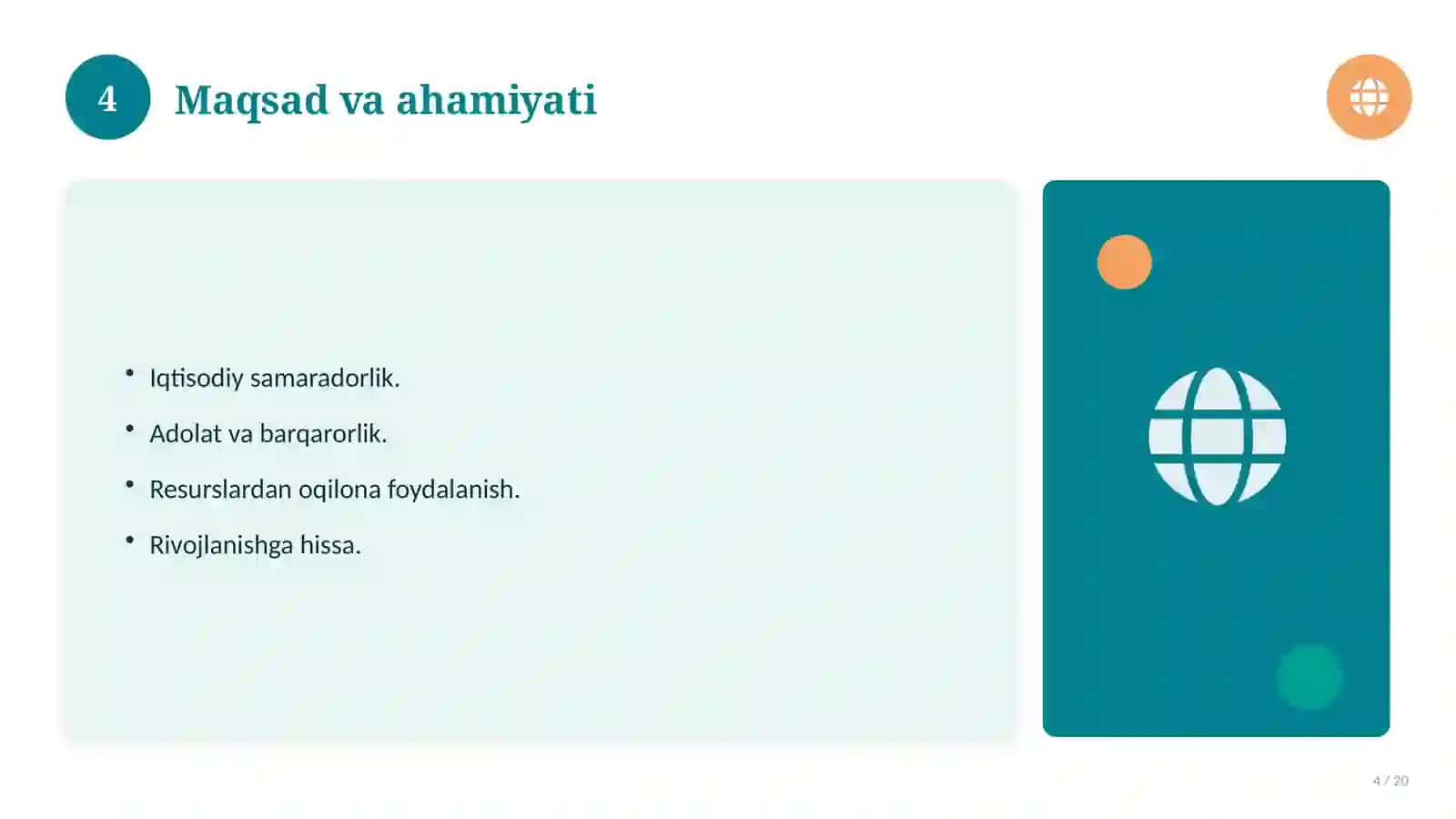 Mehnat iqtisodiyoti: nazariy asoslari, integratsion yondashuvda (Slayd-taqdimot) 4