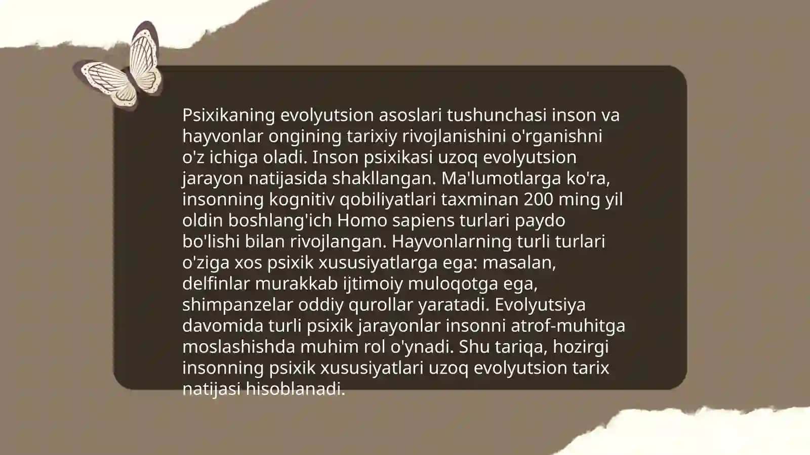 Psixikaning filogenetik taraqqiyoti 4