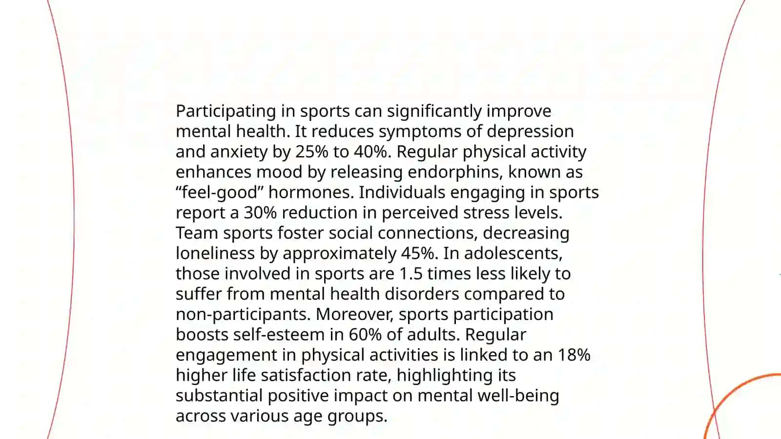 Sport's role in our life 4