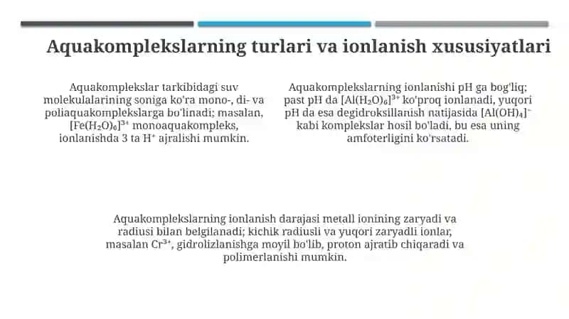 Aquakomplekslar 4