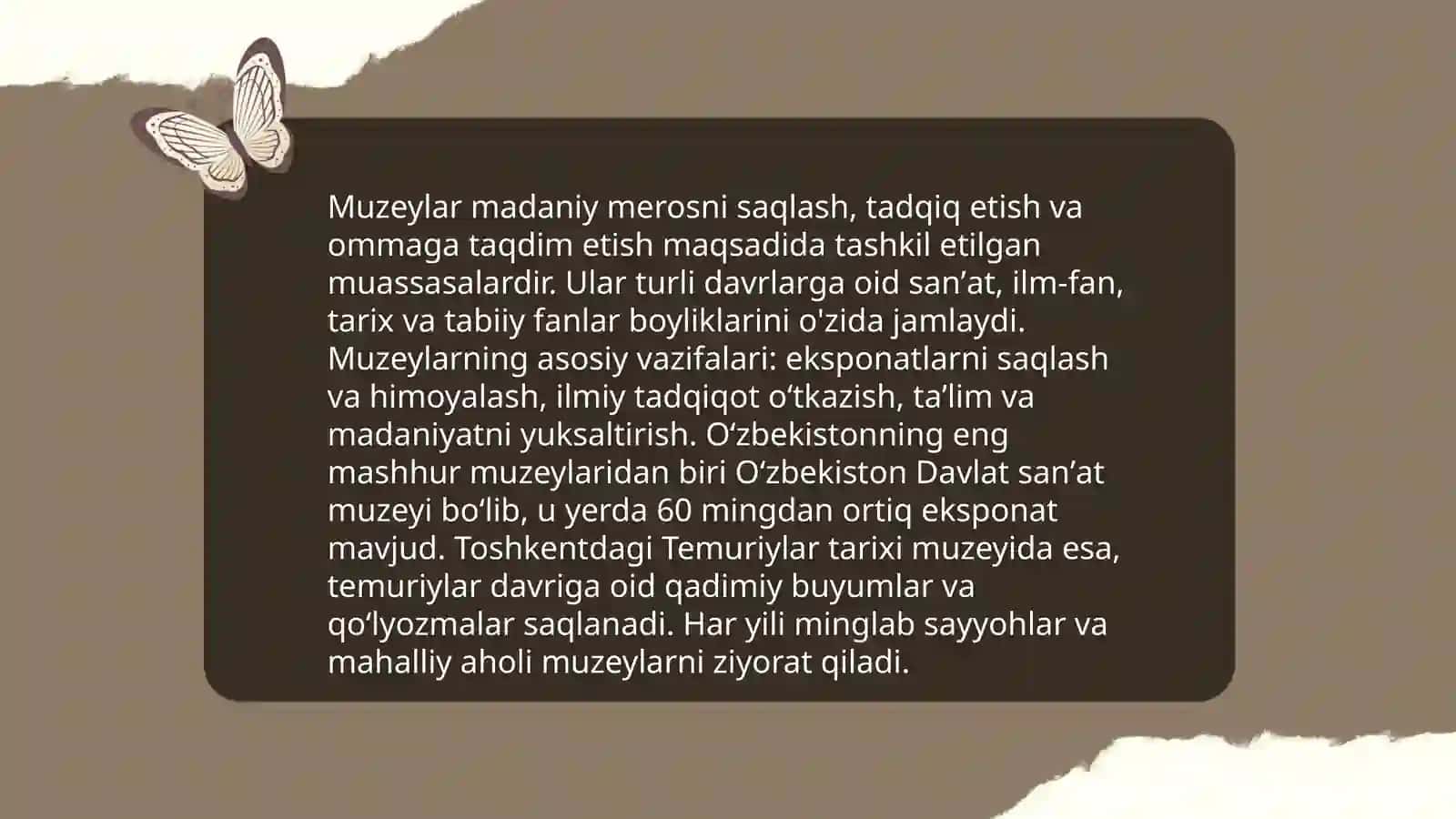 Muzeyshunoslik fanining rivojlanishi 4
