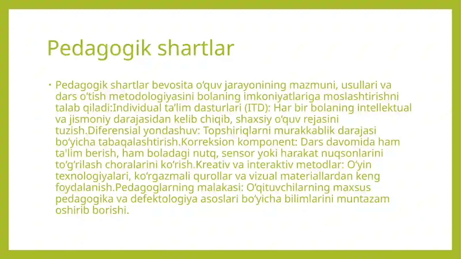 inklyuziv talimning psixalogik shartlari 4