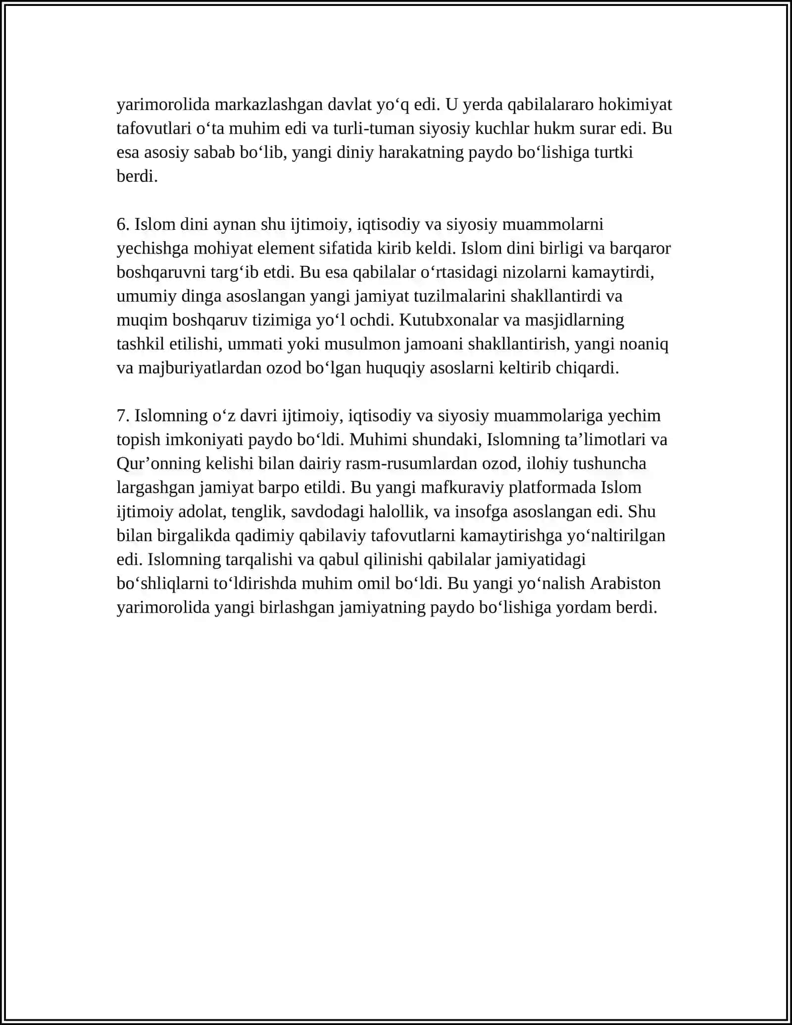 ISLOMNING VUJUDGA KELISHI VA TARQALISHI 4