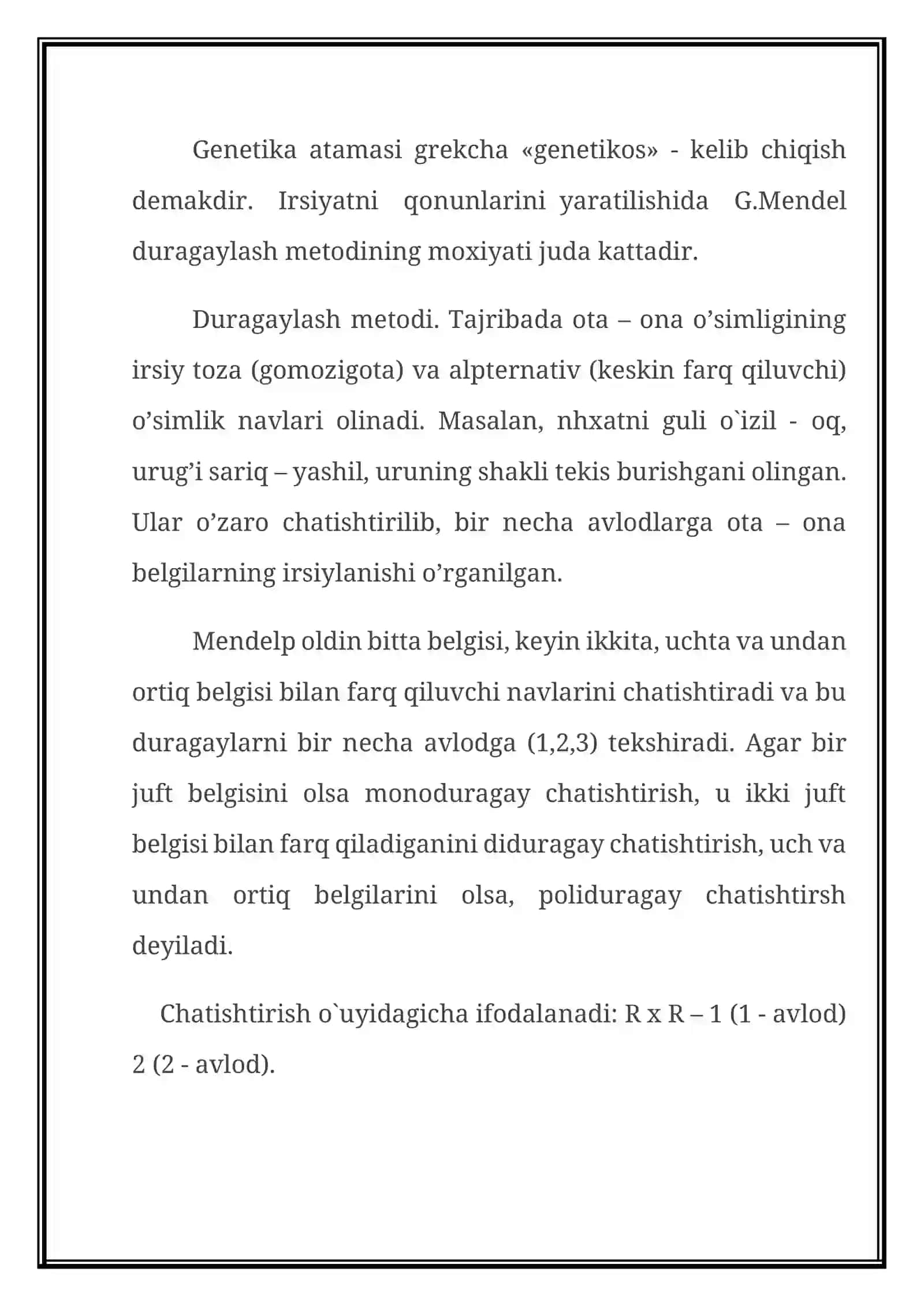 O’zgaruvchanlik. Uning Tibbiyotdagi O`rni 4