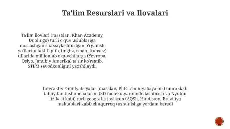 Simulyatsiya va Modellashtirish 4