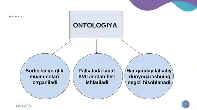 Borliq falsafasi (Ontologiya) 4