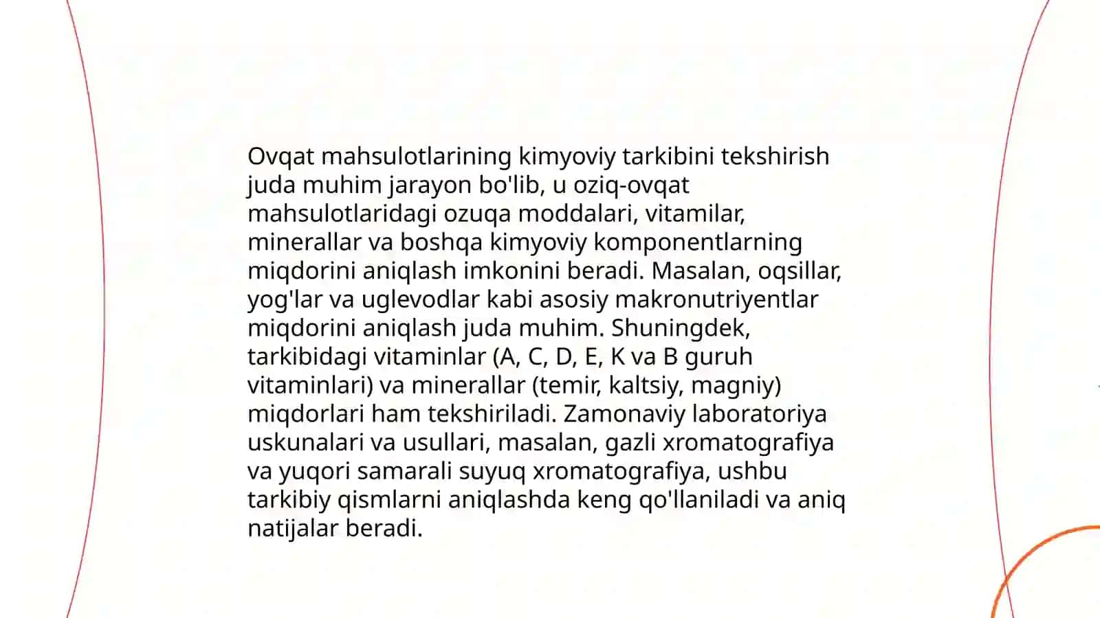Ovqat mahsulotlarining sifatini gigienik baxolash 4