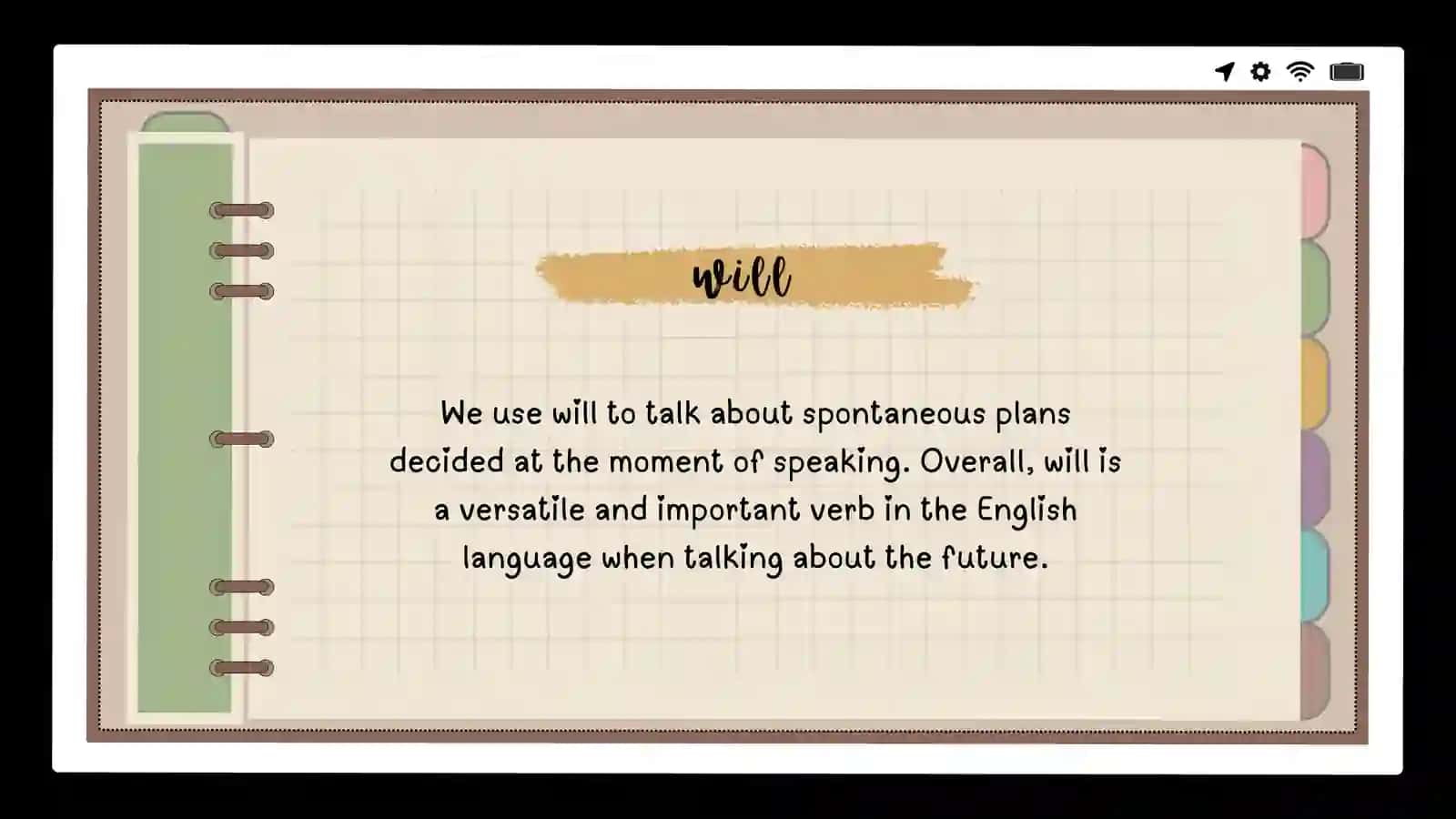 Different verb forms for future plans 4