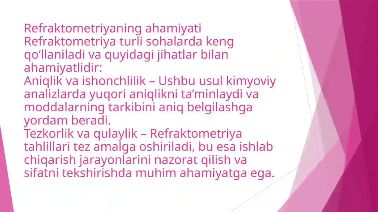 Refraktometriya fanining mohiyati 4