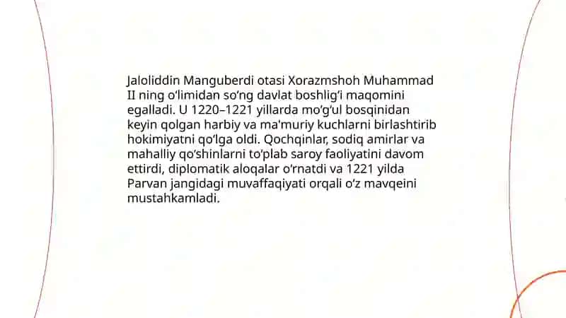 Jaloliddin Manguberdi - Vatan himoyachisi 4