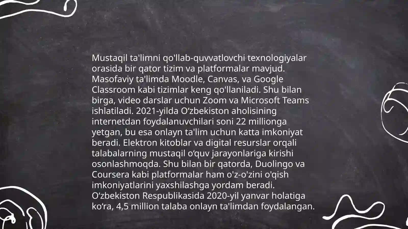 Mustaqil ta'lim tizimi va uning afzalliklari 4