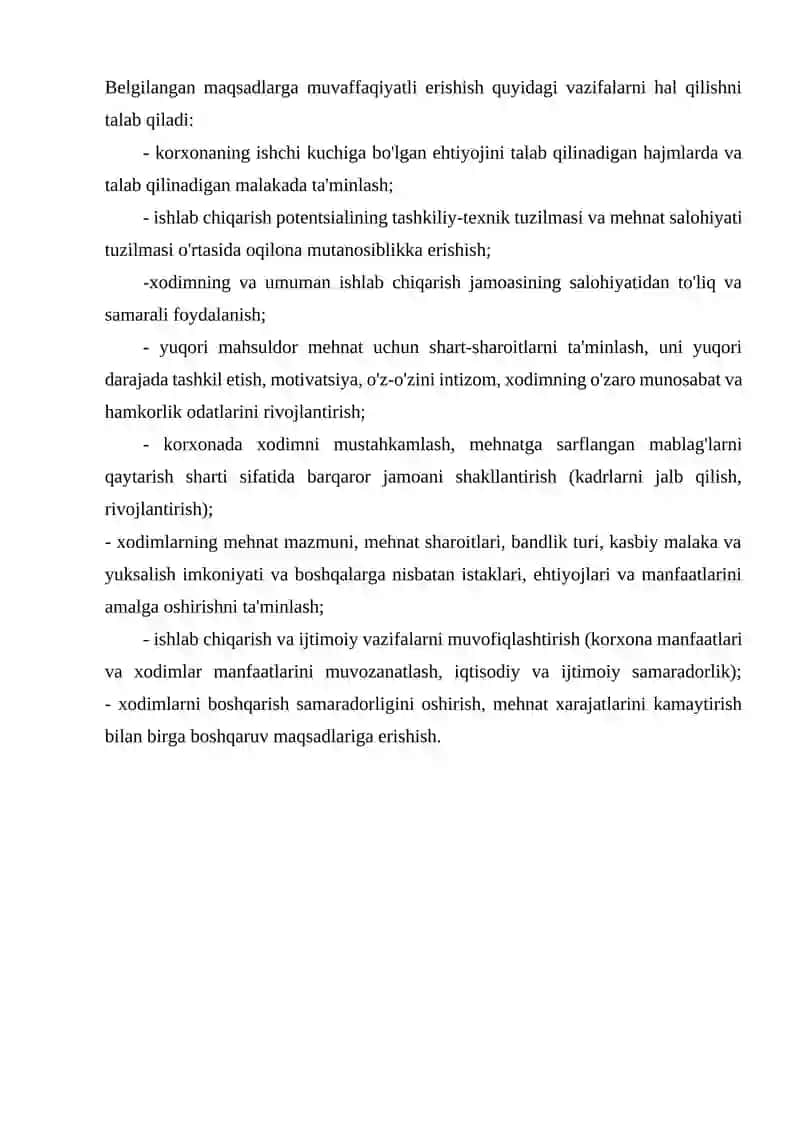 Inson resurslarini boshqarish 4