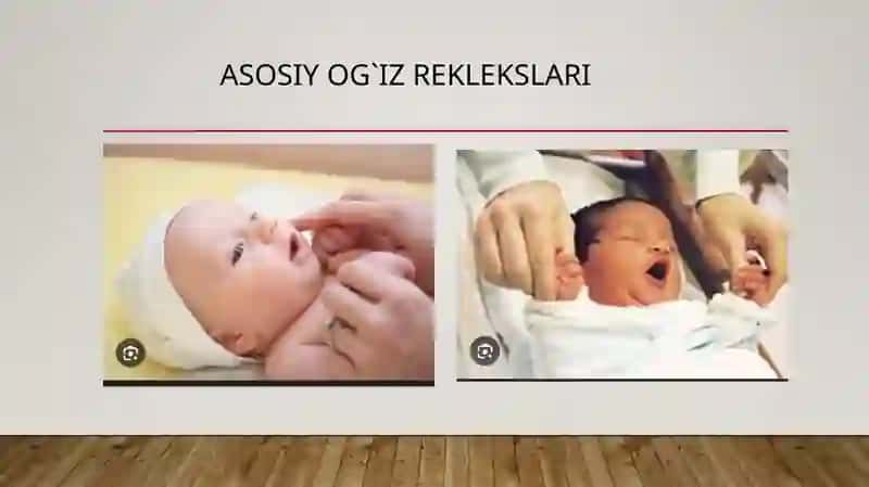 Chaqaloqlar shartsiz reflekslari 4