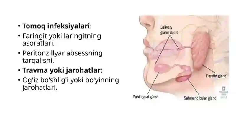 Bo'yinning old oqmasida (absses) bajariladigan jarrohlik amaliyoti 4