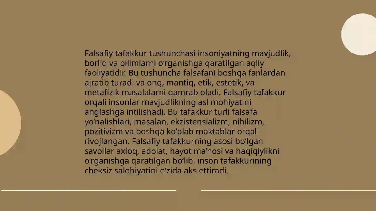 Dunyoviy bilimlar rivoji va falsafiy tafakkur 4