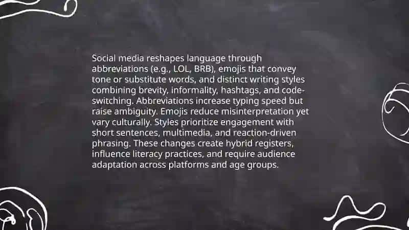 Impact of Social Media on Interpersonal Communication Norms 4