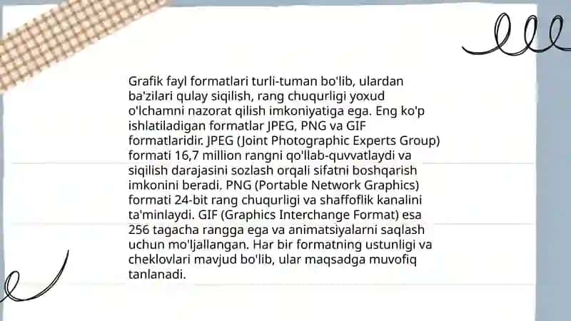 Kompyuter grafikasi 4