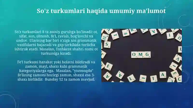 Oraliqdagi so'z turkumi 4
