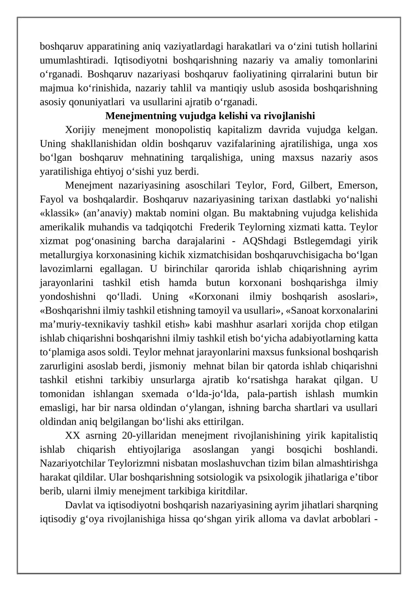 Kursning predmeti, vazifalari va mazmuni 4