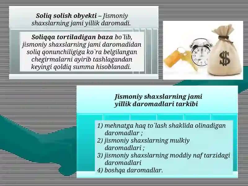 Jismoniy shaxslardan olinadigan daromad solig`i 4