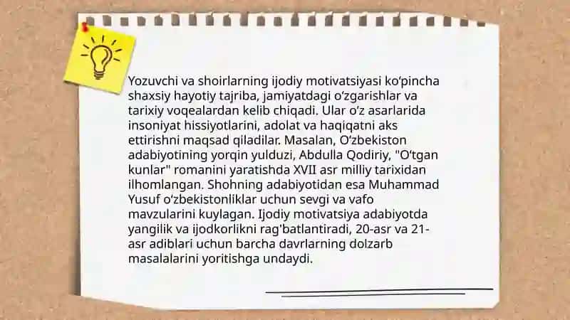 Adabiiy-badiiy ijod psixologiyasi 4
